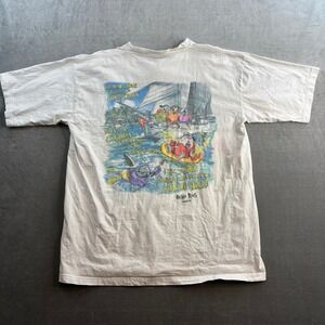 Jimmy Buffett Margaritaville Ocho Rios Jamaica T Shirt Parrot Graphic XL